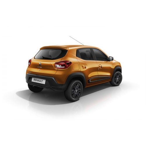Renault Kwid seen from the back